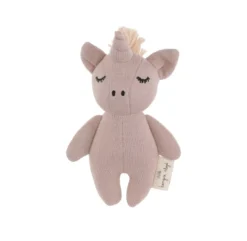 Mini Doudou Hochet Licorne
