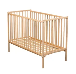 Lit Bébé Rémi - Hêtre Vernis