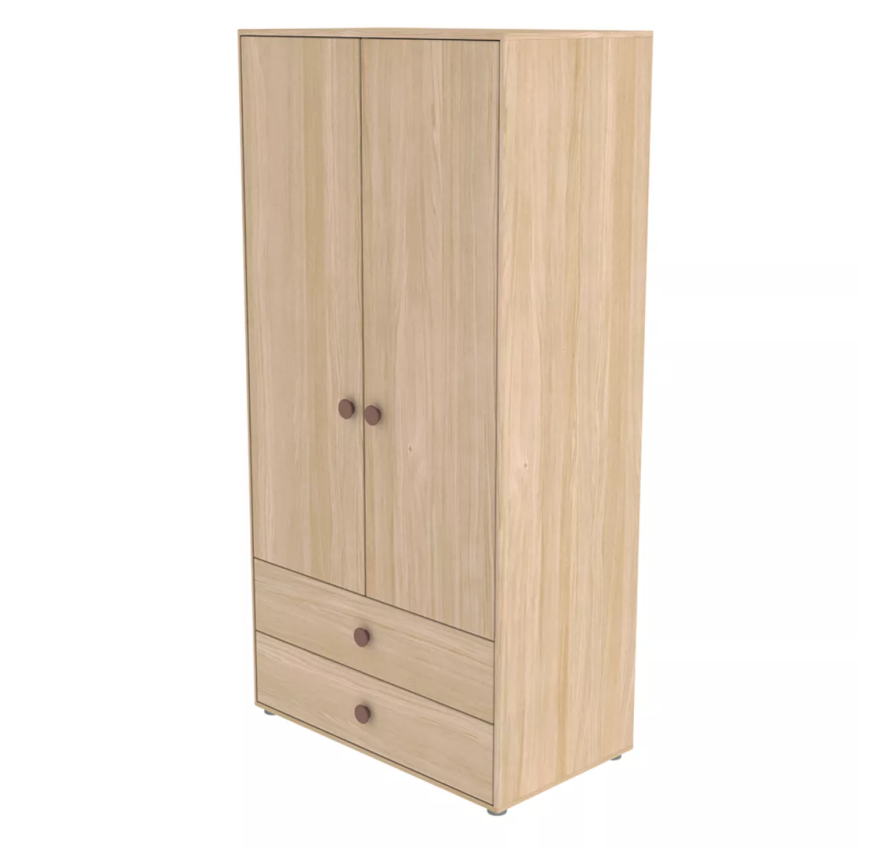 Armoire Haute Popsicle - Chêne/Cherry – Image 2