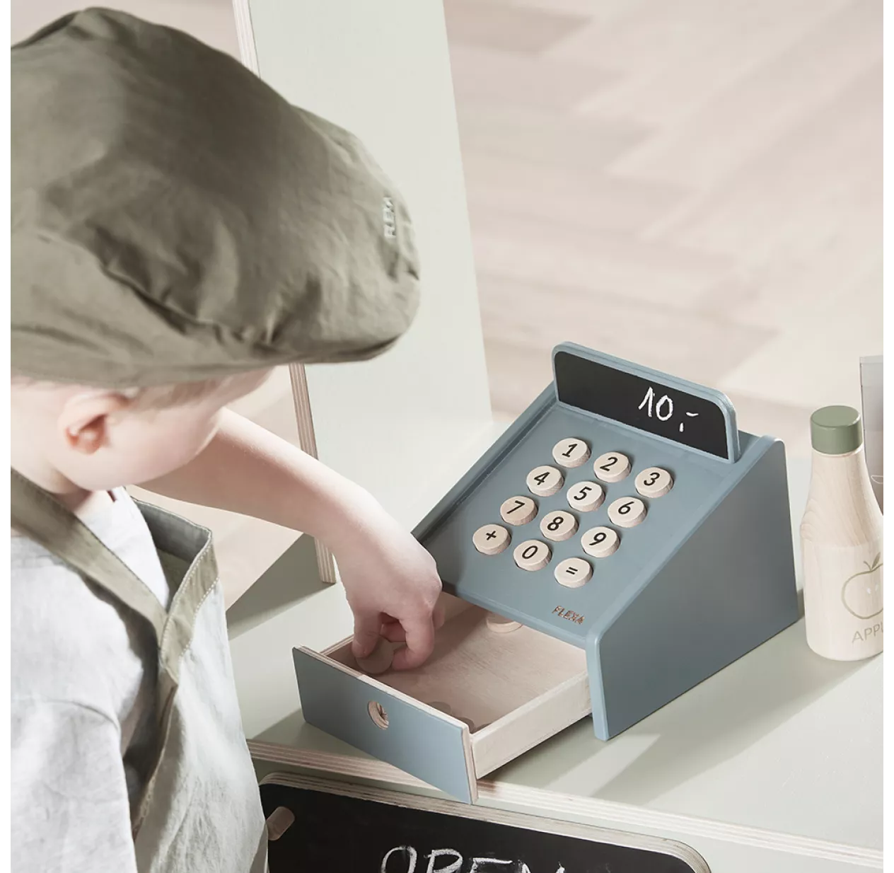 Caisse Enregistreuse Pour épicerie - Bleu Foncé – Image 2