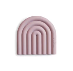 Mushie Jouet De Dentition Arc-en-Ciel - Mauve