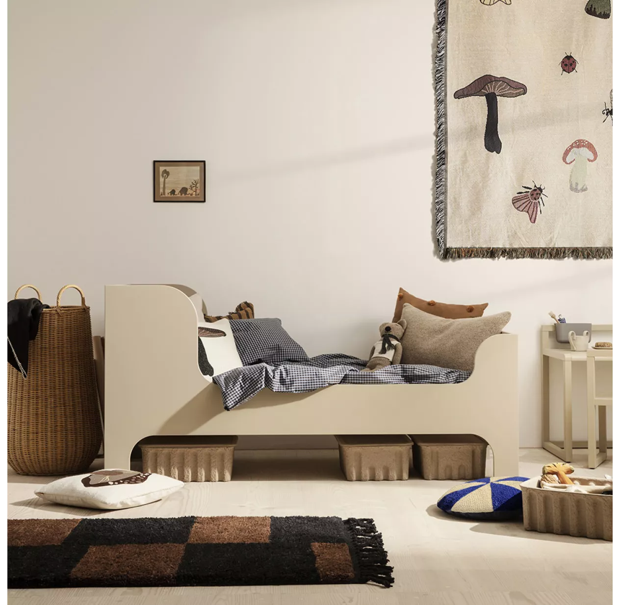 Ferm LIVING Barrière De Sécurité Pour Lit Junior Sill - Cachemire – Image 3