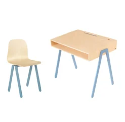 Bureau Et Chaise Junior 7-10 Ans - Bleu