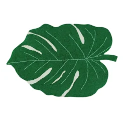 Lorena Canals Tapis Monstera Leaf - Vert