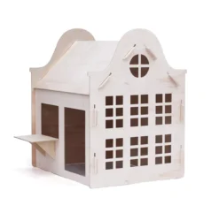 Cabane En Bois Clock Gable