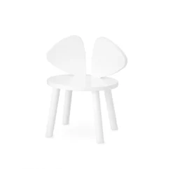 Nofred Chaise Enfant Mouse 2-5 Ans - Blanc