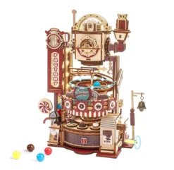 Jeu De Construction Chocolate Factory Marble Run
