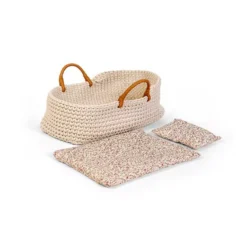 Couffin En Tricot Pour Poupon