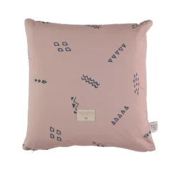 Coussin Enfant Descartes Secrets Elements - Vieux Rose