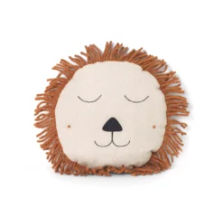 Ferm LIVING Coussin Lion Safari - Naturel
