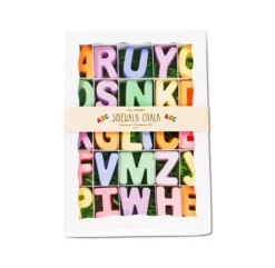 Craies De Trottoir Alphabet