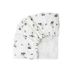Drap Housse Olivia Faon - Ecru