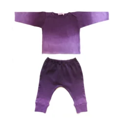 T-shirt Et Sarouel Tie And Dye - Violet