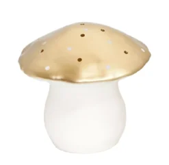 Veilleuse Lampe Champignon - Grand Modèle - Doré