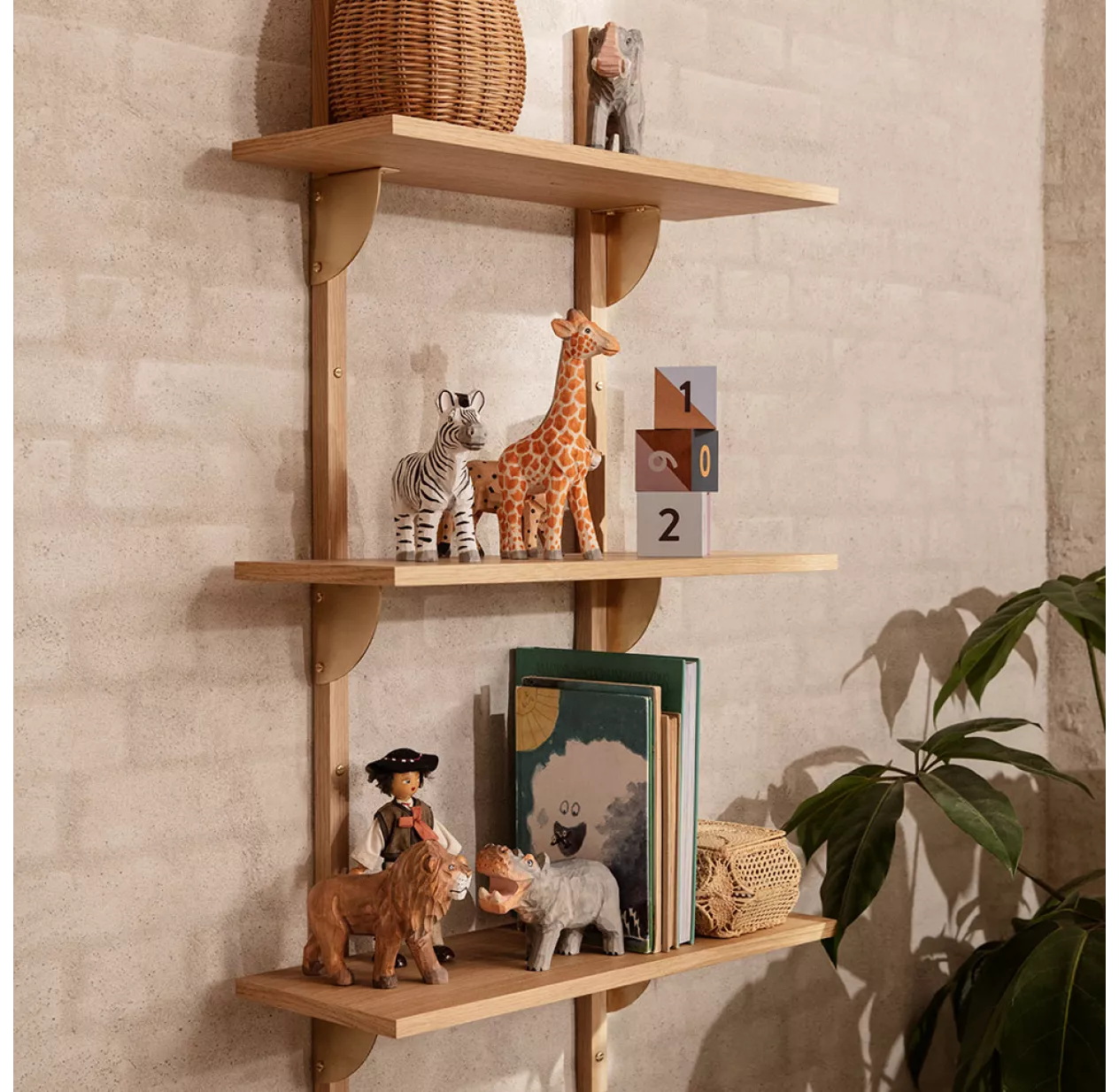 Ferm LIVING Hippopotame En Bois – Image 4
