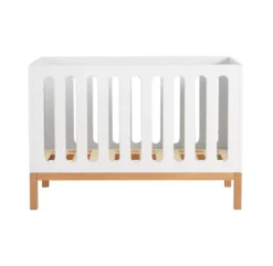 Lit Bébé Canapé Indigo 60 X 120 - Blanc