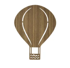 Ferm LIVING Lampe Montgolfière - Chêne Fumé