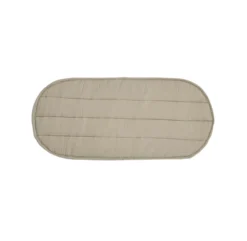 Matelas à Langer Ovale Luxe - Vert Clair