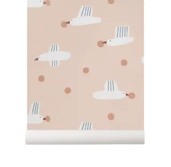Ferm LIVING Papier Peint Birds And Berries