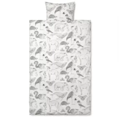 Ferm LIVING Parure De Lit Animaux Katie Scott - Blanc