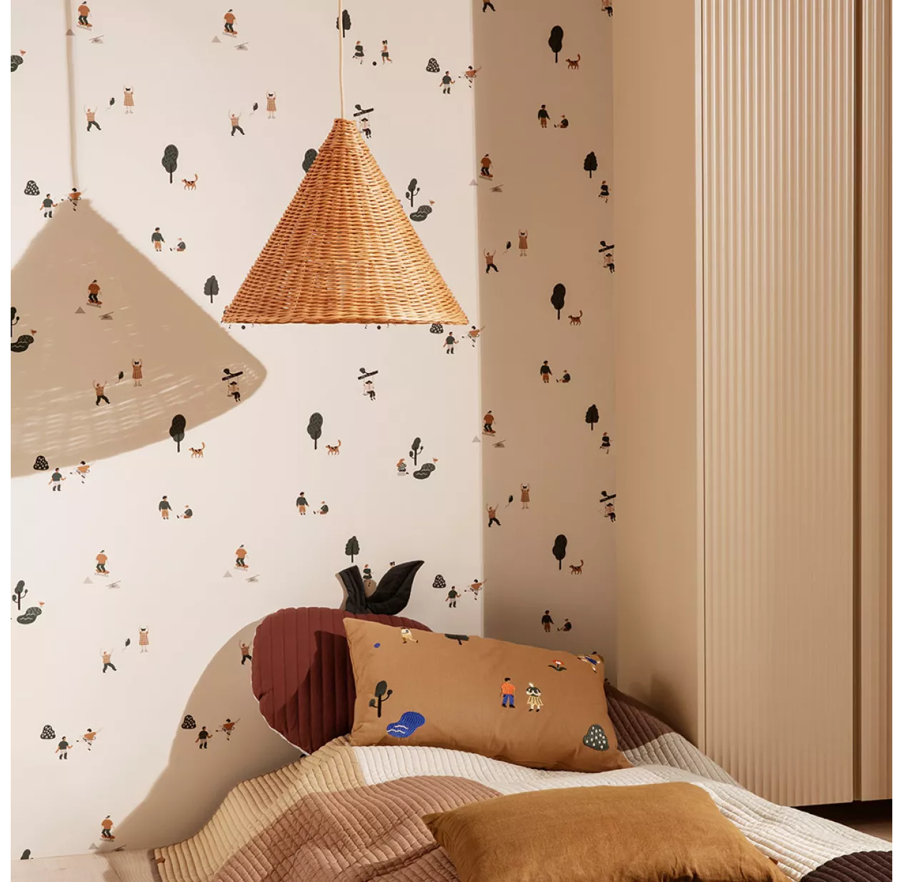 Ferm LIVING Suspension Dou En Rotin D.45 Cm – Image 6