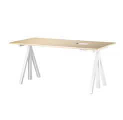 Plateau Bureau Pour Piètement - Frêne