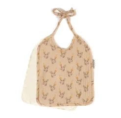 Set De 2 Bavoirs Komplices - Fleurs D'Avril