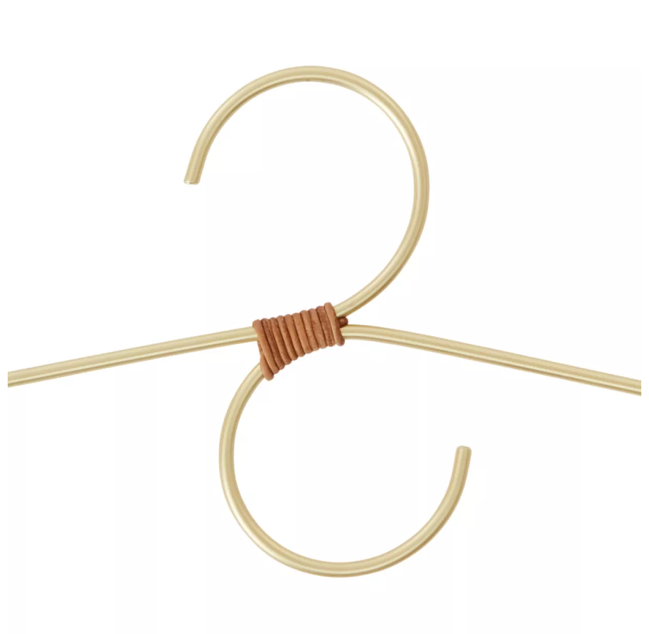 OYOY Set De 2 Cintres Enfant Tiny Fuku - Laiton – Image 3