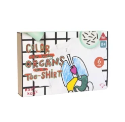 T-shirt à Colorier Anatomie - Kit DIY