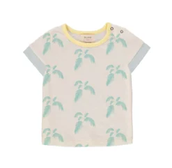 T-Shirt Imprimé Palmier Tropicool - Beige