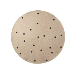Ferm LIVING Tapis Dots S - Noir