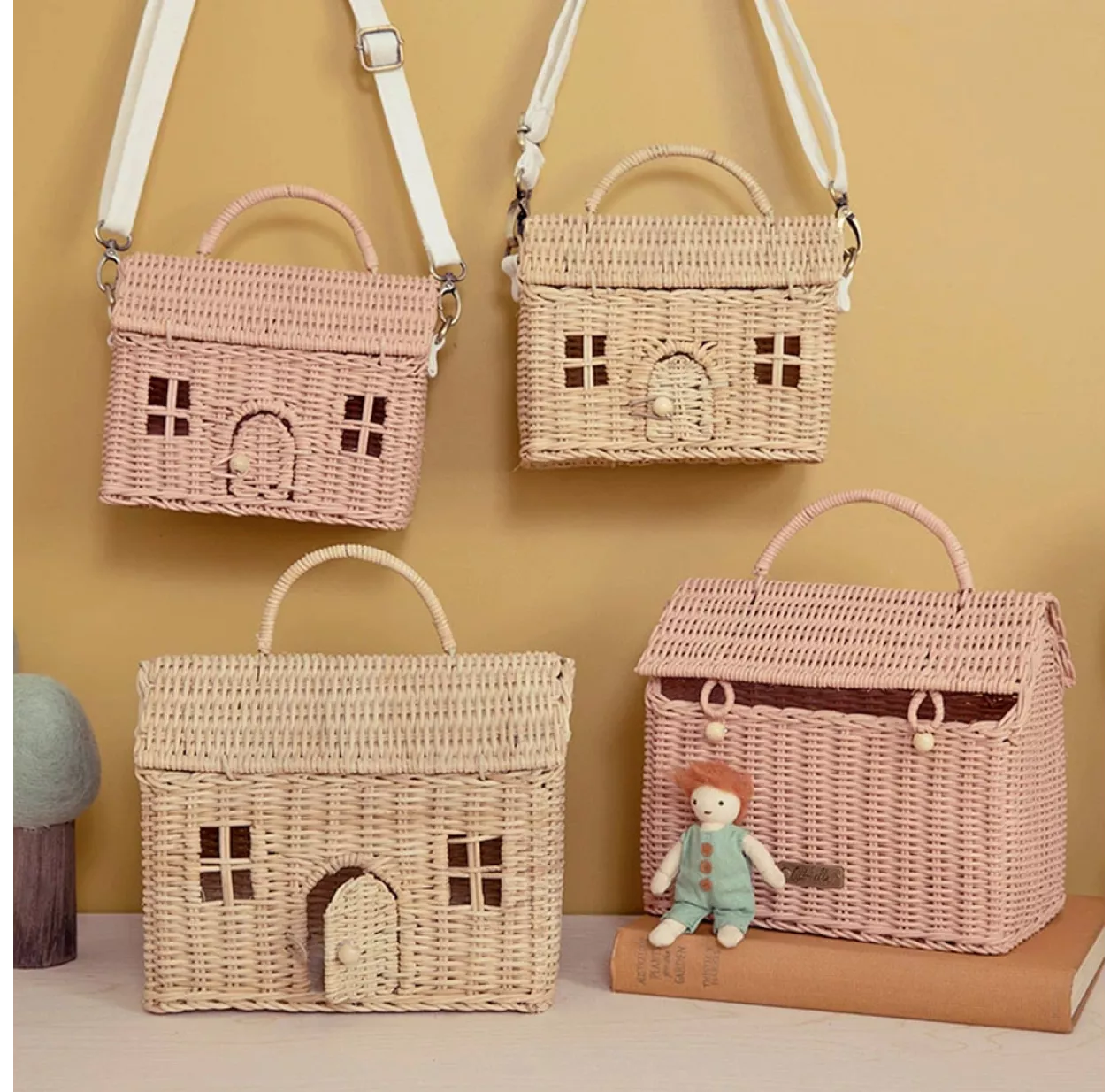 Valisette Casa En Rotin - Paille – Image 3